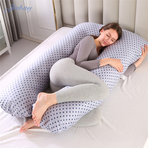 Oreiller de <span class=keywords><strong>maternité</strong></span> en forme de U, entièrement rembourré, portable, avec housse en coton amovible et lavable, couleur personnalisée Jeebay, <span class=keywords><strong>meilleur</strong></span> prix de gros - Product Image 1