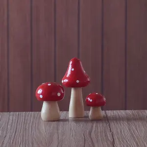 Bonsái de seta de madera para decoración de jardín, bonsái, musgo en maceta, paisaje microland, adornos suculentas