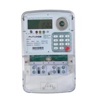 Compteur électrique prépayé monophasé STS avec clavier, port optique et écran LED pour maisons de location et magasins de détail en Afrique