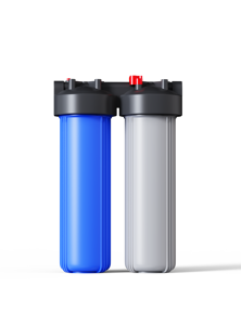 Filtres à eau complets, vente directe d'usine de grandes bouteilles bleues de 20 pouces, compatibles avec divers cartouches filtrantes 20*4.5 - Product Image 5