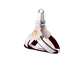 Arnés para Perros Estilo Chaleco, Ajustable, de Nailon, Tamaño Mediano, para Shiba Inu, Corgi, Bichón, Teddy - Product Image 4