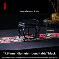Support de pot de fleurs, plateau de rangement, décoration intérieure, modèle en résine de style chinois, grande table de jardin de bureau
