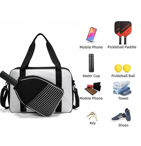 Mochila Deportiva Personalizada 2025 con Diseño Nuevo, para 2 Raquetas de Tenis o Pickleball, con Bolsa para Pelotas - Product Image 2