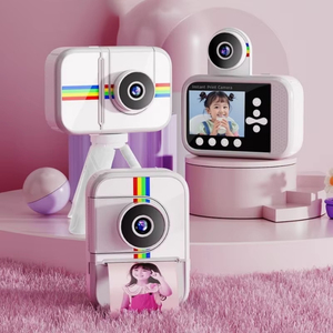 Jumon Printcamera Kids <b>Digital</b> <b>Camera</b> with Instant Print 3 Color Print Paper 32GB Mini Tripod 48MP 1080P <b>Video</b> Age 3-12 (White) - Product Image 1