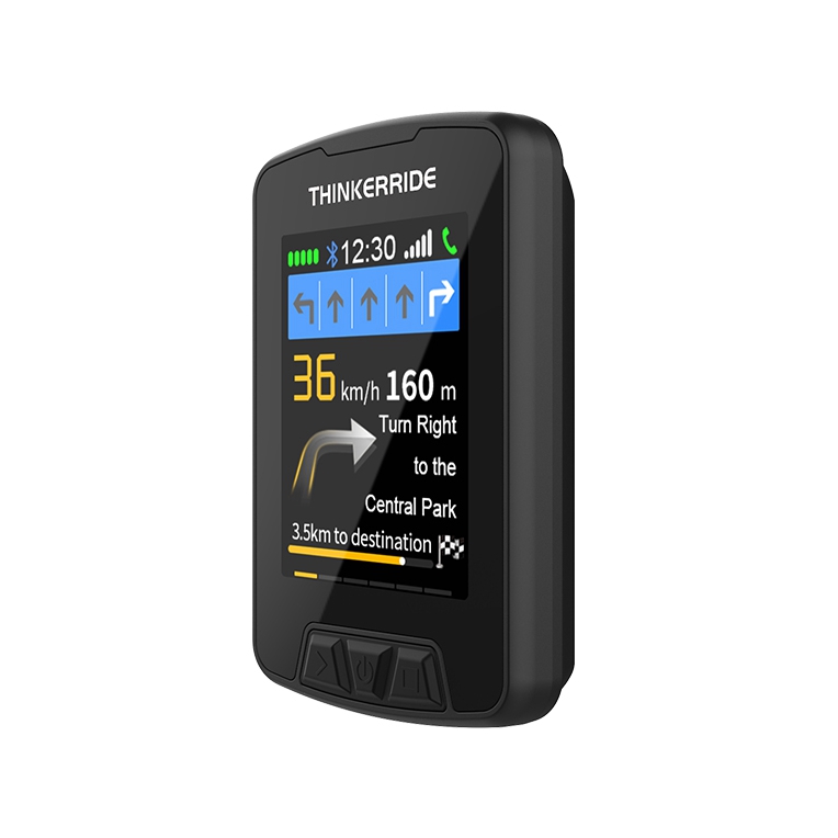 Sell Well New Type Dynamic Navigation Color Lcd Screen Bike Computer Wireless