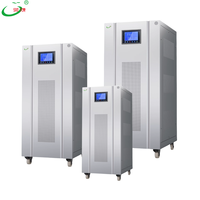 Régulateur de tension automatique statique triphasé AC SVC 3 x 60 kVA 80 kVA en cuivre, stabilisateur sans contact avec écran LCD haute performance