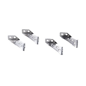 Support d'angle multifonctionnel Yihao en acier inoxydable épaissi pour meubles, support de connexion en fer pour armoire - Product Image 5