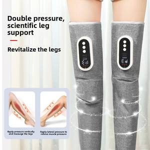 Masseur à compression d'air sans fil rechargeable avec chauffage, 3 modes, 3 températures, <span class=keywords><strong>appareil</strong></span> de massage pour la relaxation des articulations et des muscles - Product Image 1
