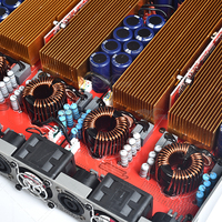 HQ4012 4X1200W 4 Kanallı Dijital Güç Amplifikatörü 1U Güç Amplifikatörü Kilise/toplantı Odası/Canlı Performans/etkinlikler için