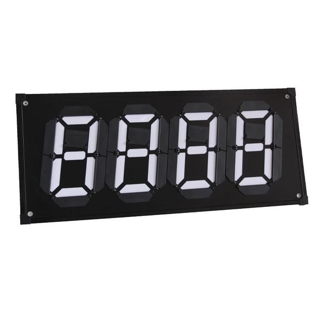 Digital Magnetic Digital Number Display Fuel Dispenser Big Gas Price Sign Poster Big Led Display