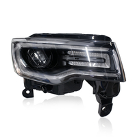 Phare avant d'origine Usd pour JEEP GRAND CHEROKEE 2014-2021 XENON, couleur fumée OEM