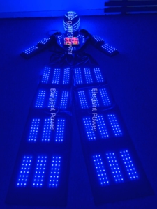 Traje de Robot Led usable <span class=keywords><strong>Alquiler</strong></span> <span class=keywords><strong>Eventos</strong></span> Traje de Robot realista Traje de Zanco - Product Image 2