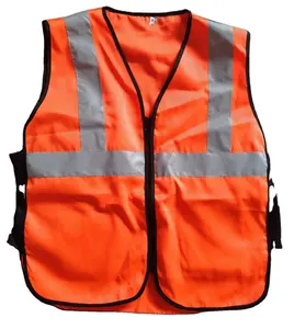 new style orange cooling vest with ice bag gel pack work vest with pockets