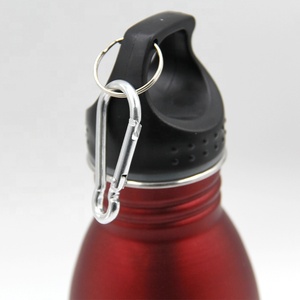 Tùy chỉnh được thiết kế 500ml 600ml 750ml 1000ml nhôm thể thao chai nước với Carabiners khuyến mại drinkware - Product Image 6