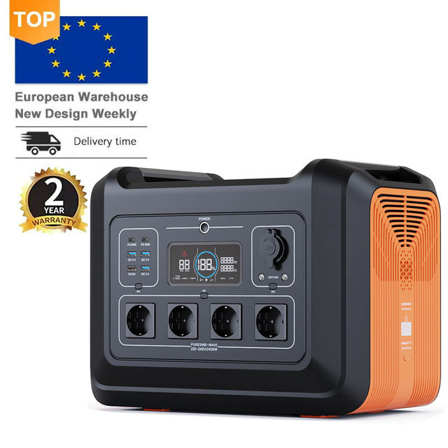 3000w Generator Lifepo4 Battery Tragbare Powerstation 2000w Portable Charge Station 2400w European Version Solar Power Generator