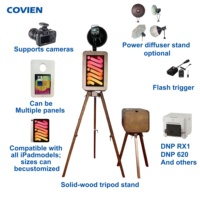 Wholesale New Arrival 18.5 Inch Double Sided Touch Screen Photo Booth for Wedding with Built in PC