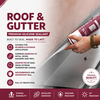 Scellant en silicone de qualité supérieure pour toitures et gouttières métalliques