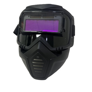 Máscara de soldadura de moda con oscurecimiento automático con energía solar Escudo <span class=keywords><strong>facial</strong></span> de soldadura de encendido/apagado automático para moler Material de PC - Product Image 3
