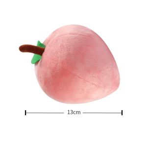 Juguete de peluche de fruta personalizado al por mayor, juguete de simulación, adorno de tela, accesorios de juego, naranja, manzana, sandía - Product Image 2