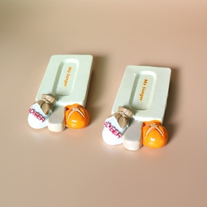 Venta al por Mayor Directa de Fábrica, Pegatinas de Resina Madiel Ecológicas para Refrigerador con Diseño de Paletas Heladas, Modelo Turístico de Harbin, China - Product Image 2