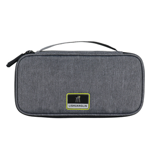 Sac de rangement pour accessoires électroniques multifonctionnel imperméable à fermeture éclair, léger, en polyester, pour voyages, organiseur de câbles numériques - Product Image 3