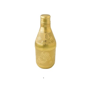 Botella de Latón Ecológica Hecha a Mano de Alta Demanda, para Rutinas de Bienestar, Sesiones de Yoga, Vida Holística, Gran Capacidad, Portátil y Moderna - Product Image 1