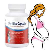Capsules à base de plantes pour la fertilité féminine, marque privée, soutien immunitaire, stimulation énergétique, 60 capsules/flacon, service OEM ODM personnalisé