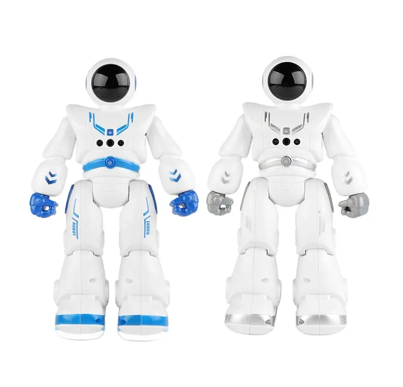 TS mainan Robot pintar infra merah, mainan Robot pintar pengendalian gerakan sentuhan jarak jauh, Robot mainan anak-anak