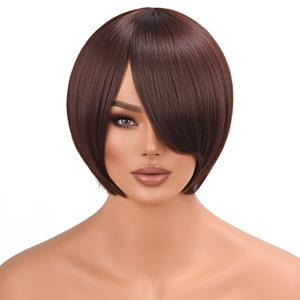 Pelucas de Cosplay de Anime Europeo Americano para Comercio Exterior, Versión Engrosada de <span class=keywords><strong>Fibra</strong></span> de Alta Temperatura, Pelucas Universales Moldeadoras del Rostro - Product Image 6
