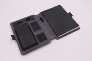 Bloc de Notas Multifuncional al por Mayor con Batería Externa y Cargador Inalámbrico, con Bolsa Organizadora con Cremallera para Productos Únicos - Product Image 6