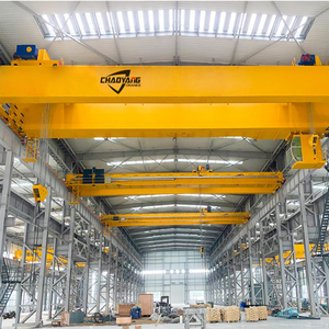 Norme européenne 32ton ~ 400ton Double poutre pont roulant grue levage treuil chariot fréquence Variable entraînement noyau PLC moteur - Product Image 4