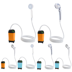 Douche extérieure compacte et rechargeable, jet doux pour le lavage de voitures, l'arrosage des fleurs et les outils de bain en appartement - Product Image 2