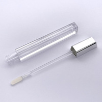 Tubes de brillant à lèvres PETG haut de gamme avec bouchon à vis, vente en gros, logo personnalisé, contenants de luxe, emballage maquillage, dupe blush