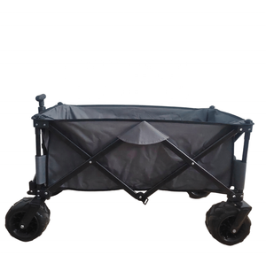 Chariot à main pliable réglable en acier pour enfants Transport populaire de camping et de plage avec chariot de plage personnalisable OEM à quatre roues - Product Image 2