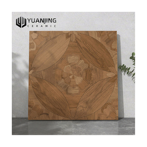 Foshan Carreaux de bois modernes Mosaïque numérique minimaliste 600x600mm <span class=keywords><strong>Carrelage</strong></span> de sol antidérapant mat Salle à manger Balcon Carreaux de porcelaine - Product Image 3