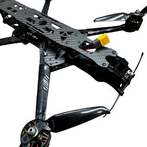 7 Inch Carbon Fiber FPV Racing Frame,5mm Arm Freestyle Long Range <b>Quadcopter</b> <b>Drone</b> Frame Kit For Professional FPV Hobbyist Pilot - Product Image 3