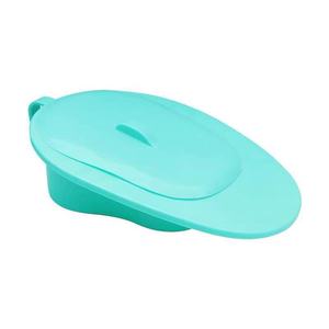 Bassin de lit portable avec couvercle, adapté aux femmes enceintes, escabeau portable, bassin de lit pour personnes âgées. - Product Image 4