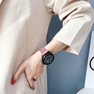 20Mm 22Mm New Từ Gấp Khóa Clasp Lưới Kim Loại Thép Không Gỉ Thông Minh Milanese Vòng Ban Nhạc Đồng Hồ - Product Image 5