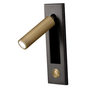 Khách Sạn Sang Trọng Dự Án <span class=keywords><strong>LED</strong></span> Cạnh Giường Ngủ Đọc Sách Ánh Sáng Lịch Thi Đấu 350 Độ Xoay Nhúng Đèn Tường Cho Phòng Khách Nghiên Cứu Phòng Ngủ - Product Image 2