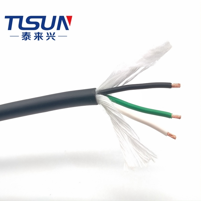 SJEOOW American Electrical Cable 3C 18AWG Power Cable Water Resistance Cable