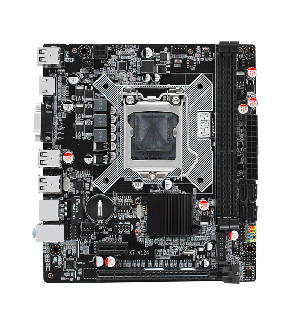 Dual Channel DDR3 Desktop Motherboard for LGA 1155 New Intel H61 Chipset with SATA Hard Drive Interface Integrated Graphics Card
