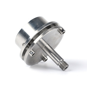 Bride de four tubulaire en acier inoxydable, type axial, connexion par vis, pour fixation de four, étanchéité sous basse pression, installation rapide - Product Image 1