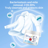 Poudre de lavage bio-enzymatique portable puissante à action oxygénante pour l'élimination des taches tenaces et le blanchiment des vêtements