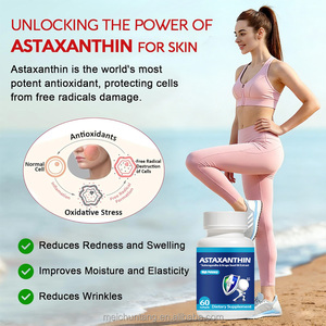 Astaxanthin <strong>Softgel</strong> Supplement Dha Algal Krill Joint Brain Eye Skin Health Antioxidant Immune Support Antioxidant for Eye Care - Product Image 2