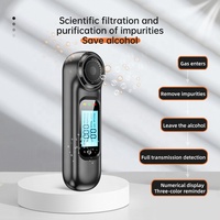 Comprobador de Alcohol con USB, Detector Digital de respiración, nuevo