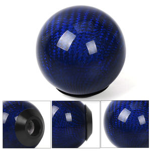 उच्च बिक्री मात्रा सार्वभौमिक रेसिंग खेल कार मैनुअल भारित jdm कार्बन फाइबर 12 मिमी ब्लू बॉल गियर शिफ्ट एडाप्ट्स - Product Image 5