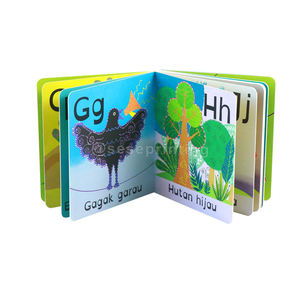 Eco-Friendly Kids Hardcover ABC Children Board <b>Book</b> Printing Education Kids English Custom Cardboard Learning <b>Book</b> Manufacturer - Product Image 2