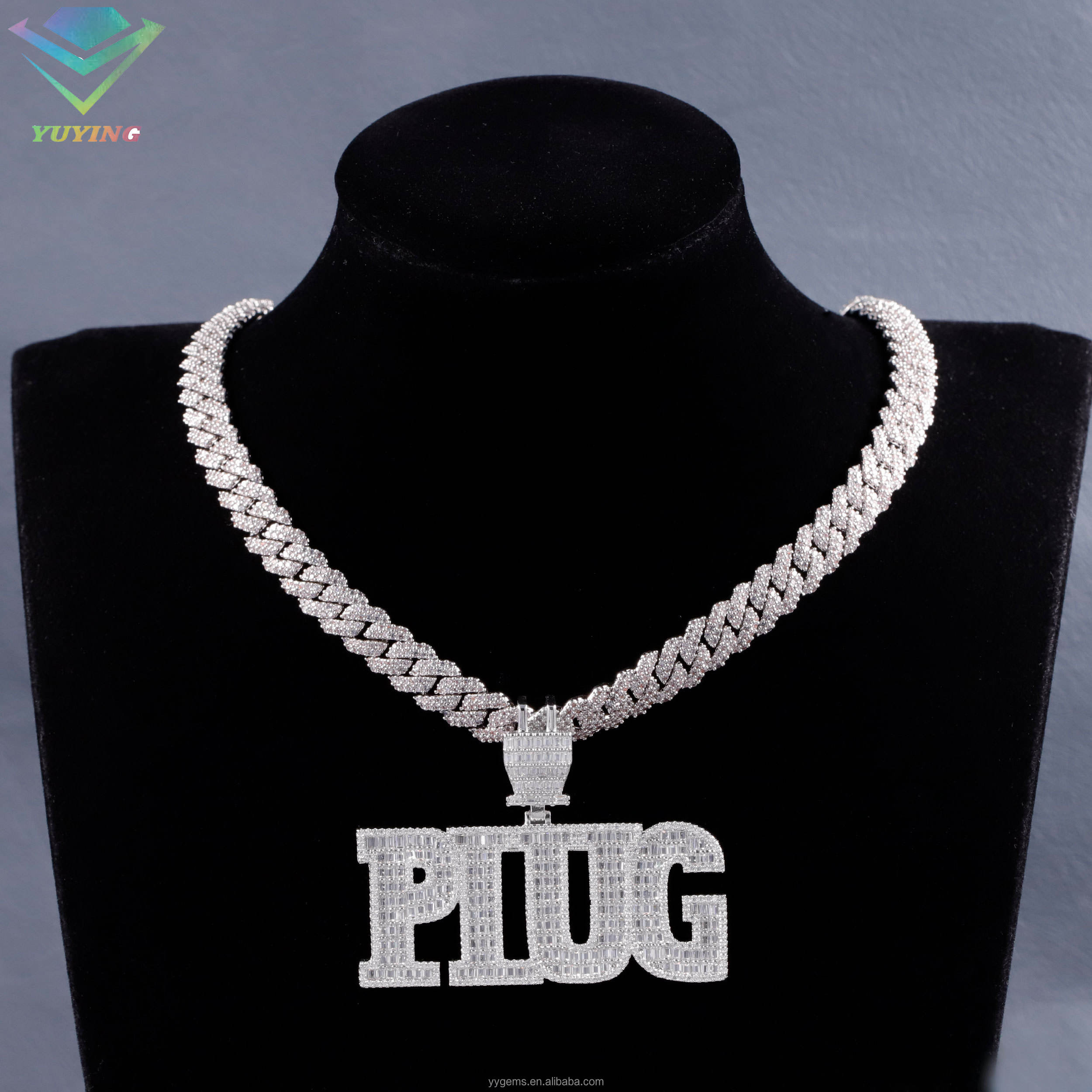 จี้พร้อมสร้อยคอคิวบัน