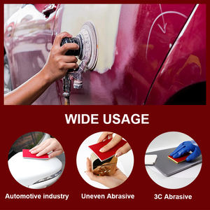 Spugne abrasive carta vetrata in schiuma lavabile e riutilizzabile adatta per la lucidatura di materiali diversi - Product Image 5