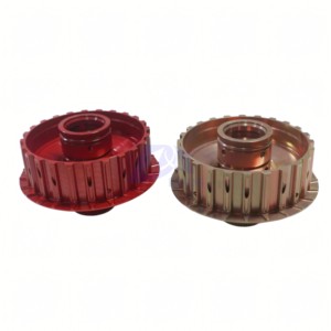 ดรัมคลัตช์ CNC Machined สำหรับเกียร์อัตโนมัติแบบขยายความจุสำหรับงานหนัก รุ่น 8HP70  วัสดุอะลูมิเนียม 7075-T6  38 สลายน์ ผลิตด้วยเครื่อง CNC - Product Image 2